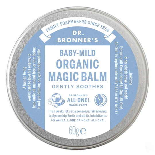 Organic Magic Balm Baby-Mild (Unscented), 57 g Dr. Bronner's Täydentävät tuotteet