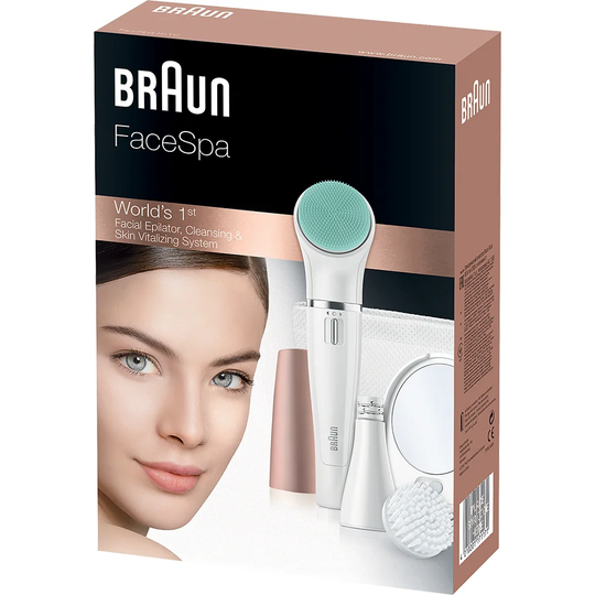 Braun FaceSpa 851V Epilator, Braun Epilaattorit
