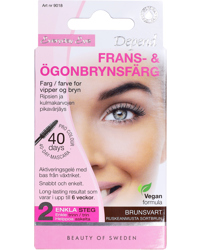 Frans- & Ögonbrynsfärg, Brunsvart