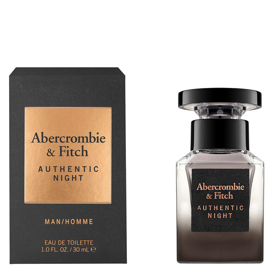 Abercrombie & Fitch Authentic Night Eau De Toilette 30 ml