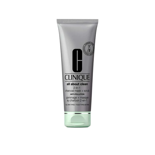 All About Clean Charcoal Mask+Scrub Anti-Pollution, 100 ml Clinique Kasvonaamiot