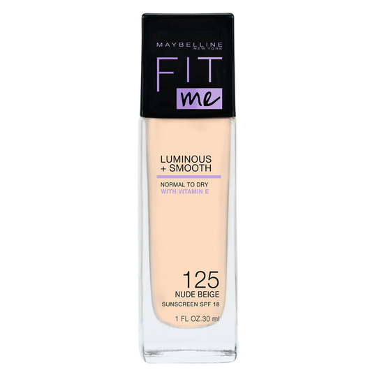 Maybelline Fit Me Liquid Foundation 30 ml - Nude Beige 125