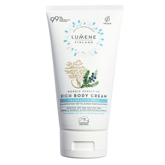 Lumene Nordic Sensitive Fragrance-Free Rich Body Cream 150 ml