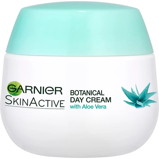 Skin Active Moisture+ Botanical Aloe Vera Day Cream Normal to Combination Skin, 50 ml Garnier 24h-voiteet