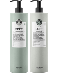 True Soft Conditioner 1000ml + Shampoo 1000ml