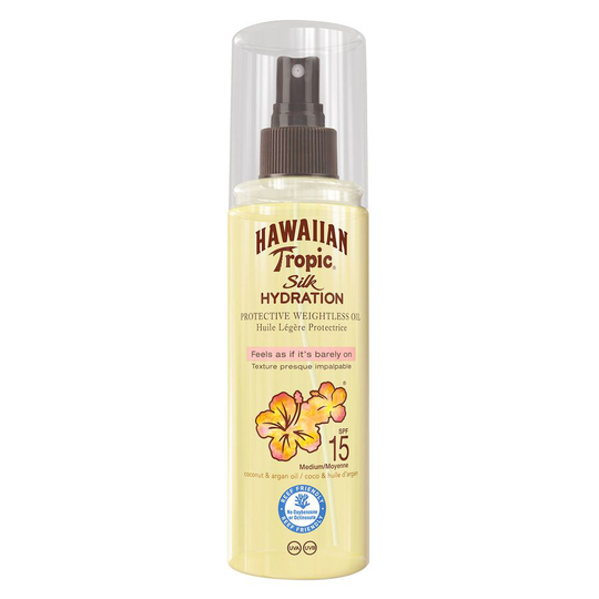 Hawaiian Tropic Silk Hydration Dry Oil Mist SPF15 150 ml