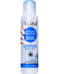 Nagellacksremover Supersnabb Blå 100 ml
