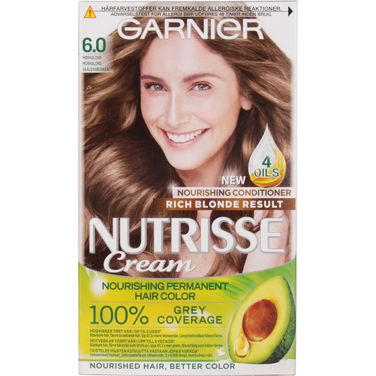 Garnier Nutrisse Vaaleanruskea, Garnier Ruskeat hiukset