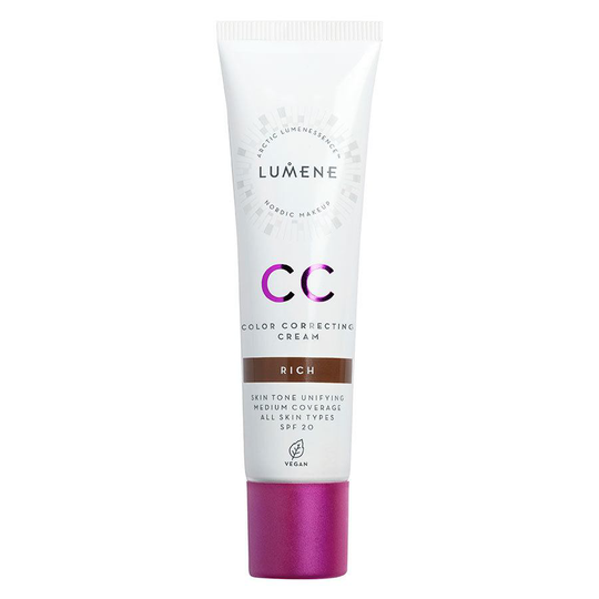 Lumene CC Color Correcting Cream SPF20 30 ml ─ Rich