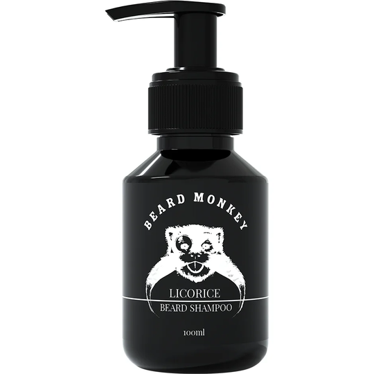 Licorice Beard Shampoo, 100 ml Beard Monkey Parta & Viikset