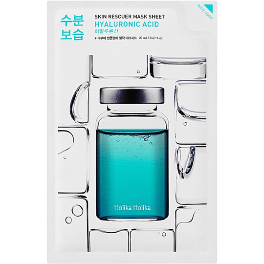 Holika Holika Skin Rescuer Mask Sheet - Hyaluronic Acid, Holika Holika Kasvonaamio
