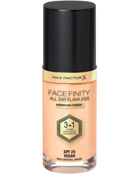 Facefinity All Day Flawless Foundation, W33 Crystal Beige