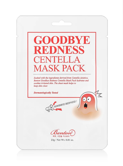 Goodbye Redness Centella Face Mask