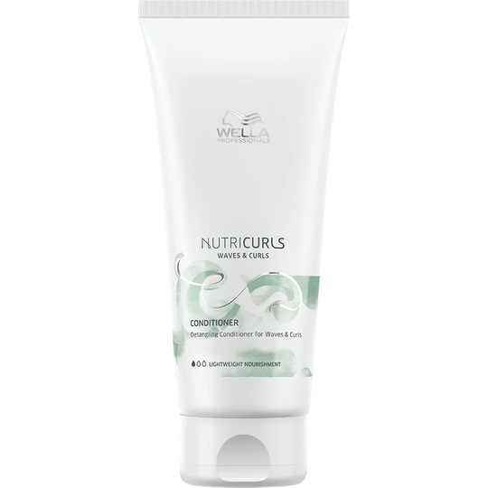NUTRICURLS Detangling Conditioner for Waves & Curls, 200 ml Wella Hoitoaine