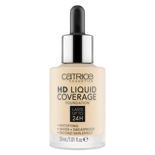 Catrice HD Liquid Coverage Foundation 30 ml - Porcelain Beige 002