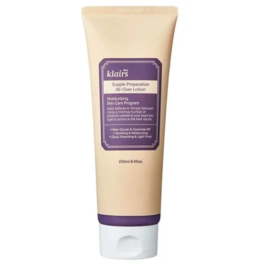 Supple Preparation All-Over Lotion, 250 ml Klairs Päivävoiteet