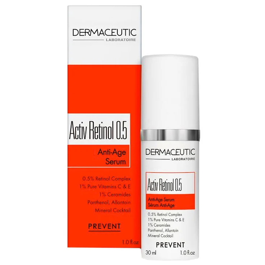 Activ Retinol 0.5 Anti-Age Serum, 30 ml Dermaceutic Seerumit & öljyt