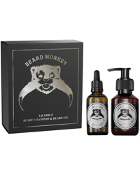 Licorice Set, Beard Shampoo 100ml + Oil 50ml