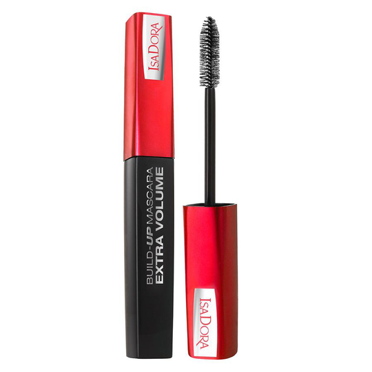 IsaDora Build-Up Mascara Extra Volume 12 ml - Super Black