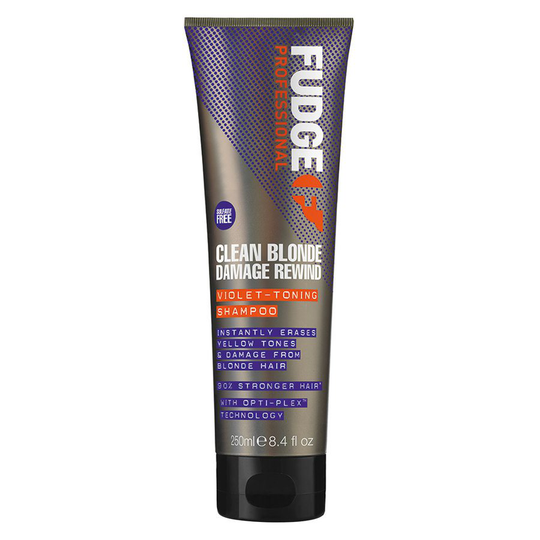 Fudge Clean Blonde Damage Rewind Violet Toning Shampoo 250 ml