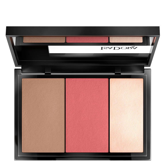 IsaDora Face Sculptor 3-in-1 Palette 12 g ─ #Mauve Classic