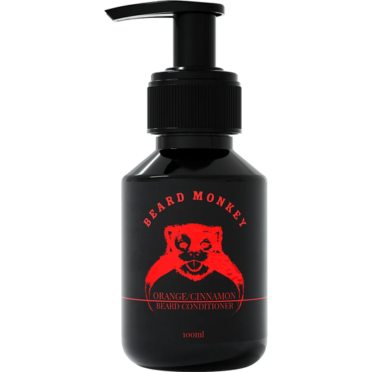 Orange & Cinnamon Beard Conditioner, 100 ml Beard Monkey Partashampoo ja partahoitoaine