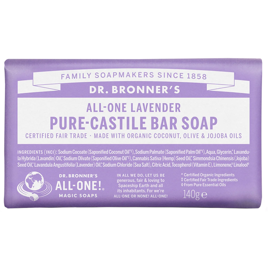 Magic Soaps All-One Hemp Lavender, 140 g Dr. Bronner's Suihkugeelit