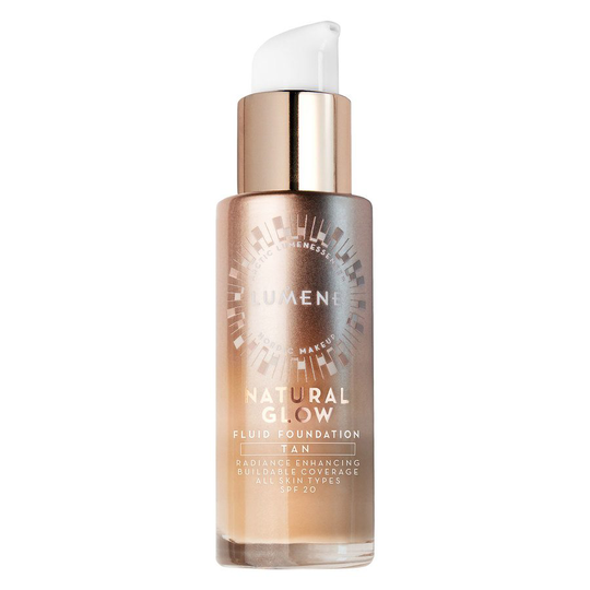 Lumene Natural Glow Fluid Foundation SPF 20 30 ml - Tan
