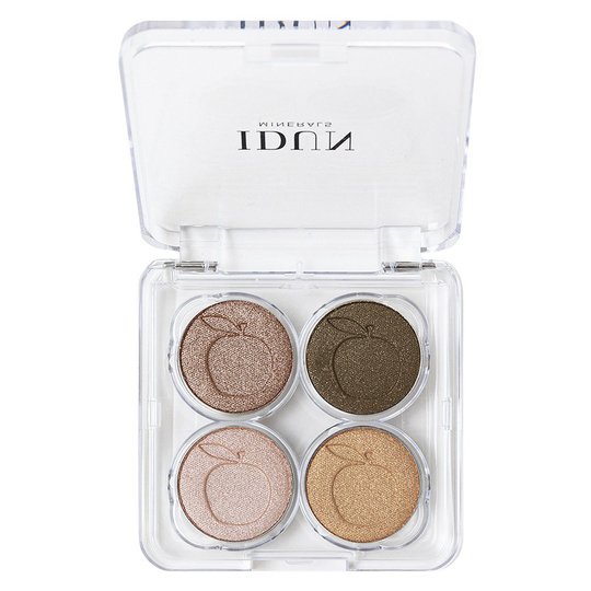 IDUN Minerals Eye Shadow Palette 4 g - Brunkulla