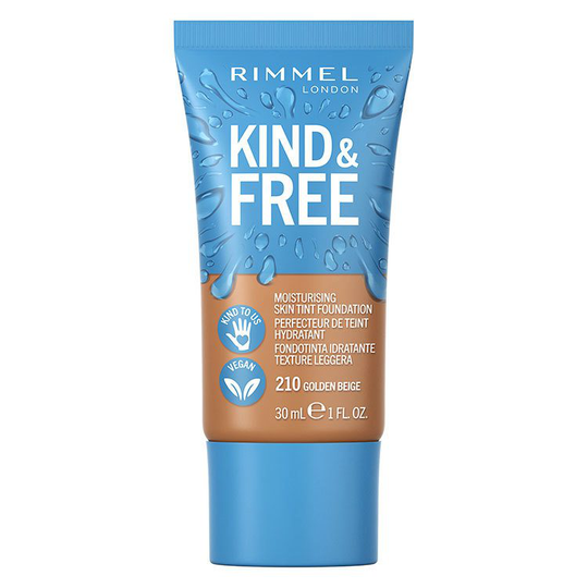 Rimmel London Kind & Free Moisturising Skin Tint Foundation 30 ml - 210 Golden Beige