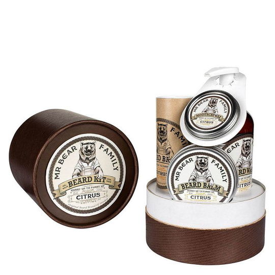 Mr Bear Family Beard Kit Citrus