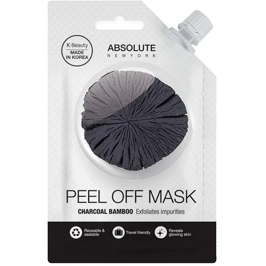 Spout Charcoal Peel Off Mask, 25 g Absolute New York Kasvonaamio