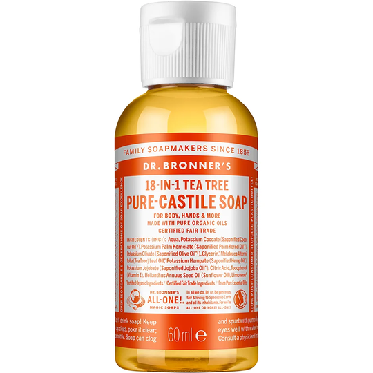 Magic Soaps Tea Tree, 60 ml Dr. Bronner's Suihku- ja kylpytuotteet