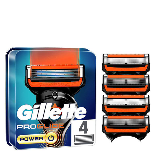 Gillette ProGlide Power Razor Blade Refills 4 kpl