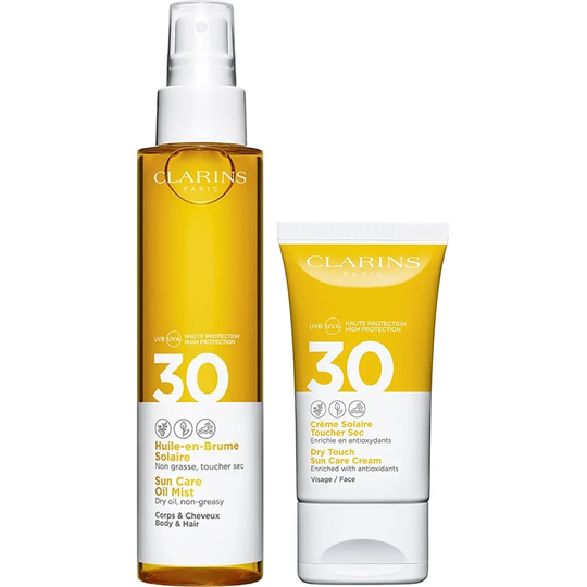Sun Protection Mist & Cream, Clarins Ihonhoito