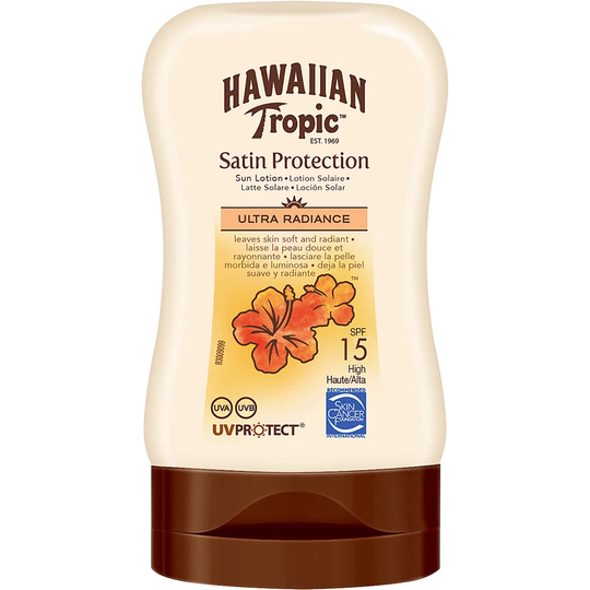 Hawaiian Tropic Satin Protection Lotion SPF 15, 100 ml Hawaiian Tropic Aurinkosuojat