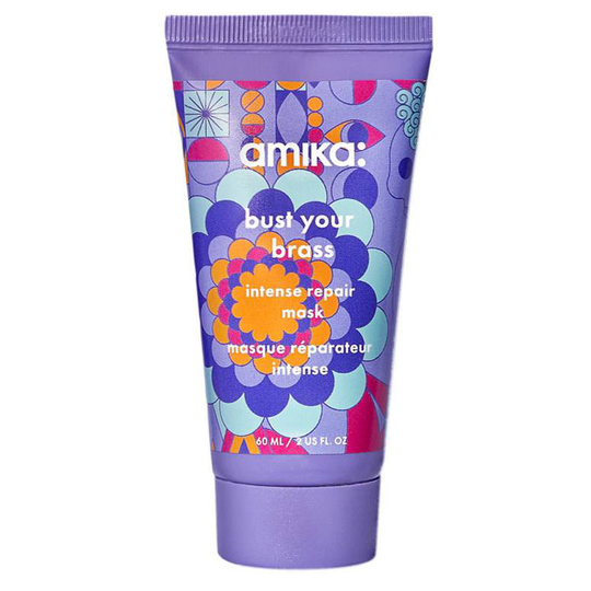 Amika Bust Your Brass Cool Blonde Intense Repair Mask 60 ml