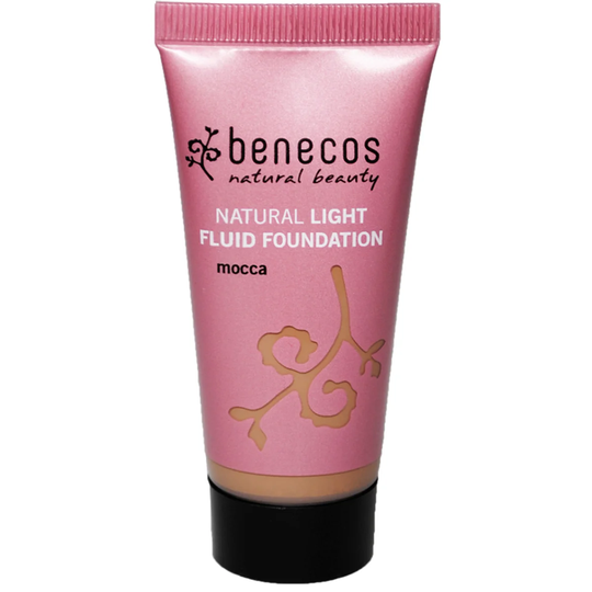 Natural Light Fluid Foundation, 30 ml Benecos Meikkivoide