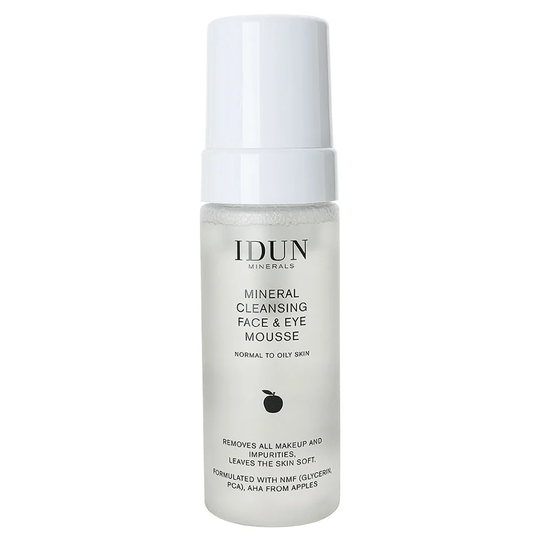 Cleansing Face & Eye Mousse, 150 ml IDUN Minerals Ihonpuhdistus