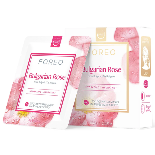 UFO Mask Bulgarian Rose, 6 pcs Foreo Kangasnaamiot