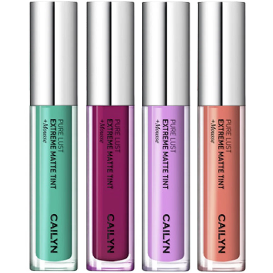 Cailyn Pure Lust Extreme Matte Tint Mousse, Cailyn Cosmetics Huulipuna