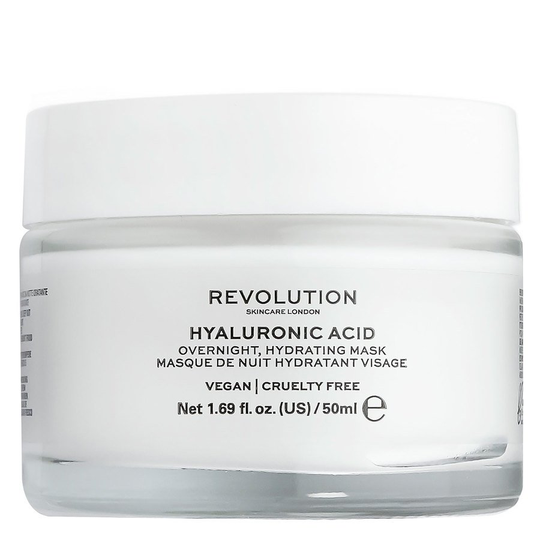 Revolution Skincare Hyaluronic Acid Overnight Hydrating Face Mask 50 ml