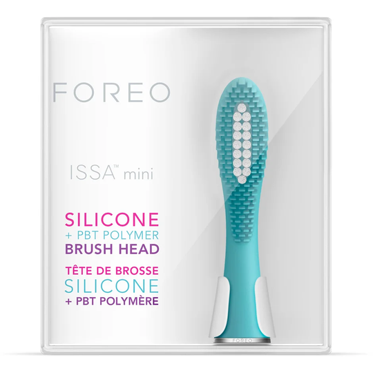 ISSA Mini Summer Sky Hybrid Replacement Brush Head, Foreo Hammasharjat