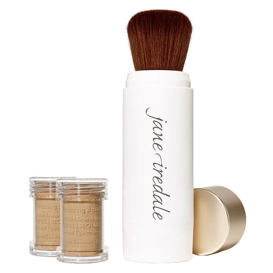 Jane Iredale Amazing Base Refillable Brush 2 x Refills - Riviere