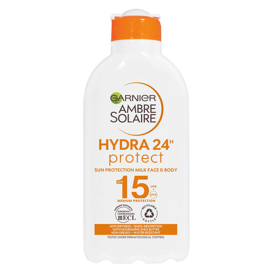 Garnier Ambre Solaire Sun Protection Milk SPF15 200 ml