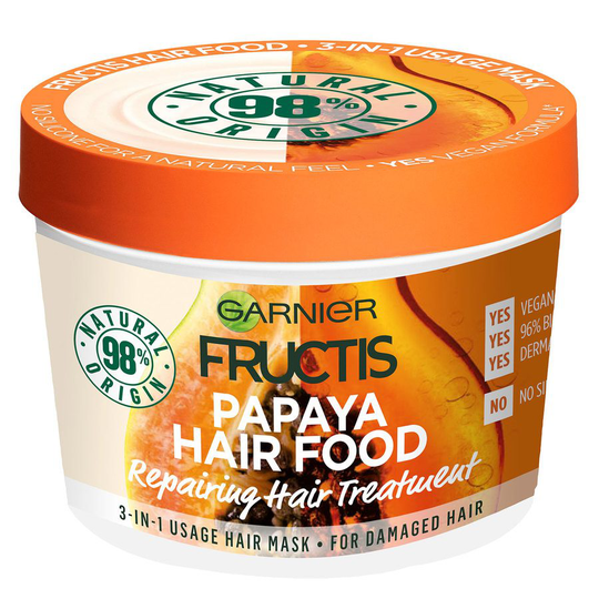 Garnier Fructis Hair Food Mask 390 ml ─ Papaya