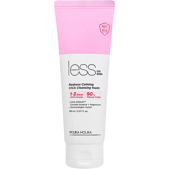 Less on Skin Redness Calming CICA Cleansing Foam, 150 ml Holika Holika Ihonpuhdistus