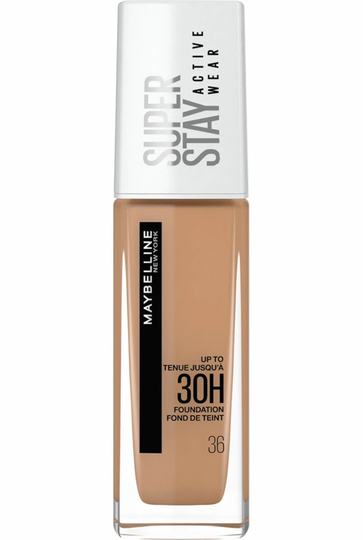 Superstay 30H Active Wear Foundation 36 Warm Sun